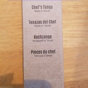 Pampered Chef Large Chef Tongs